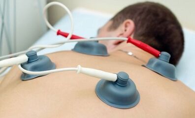 Treatment of cervical osteochondosis through electrotherapy